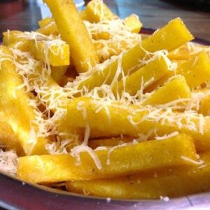 polenta com queijo