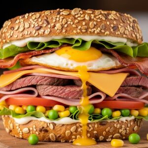 x picanha bacon egg