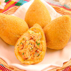 coxinha de frango