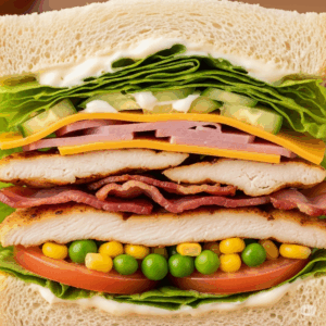 x frango bacon