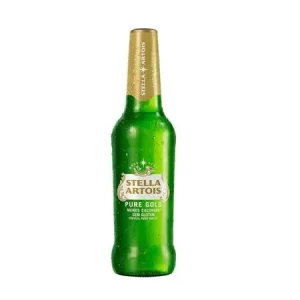 stella pure gold long neck 330ml