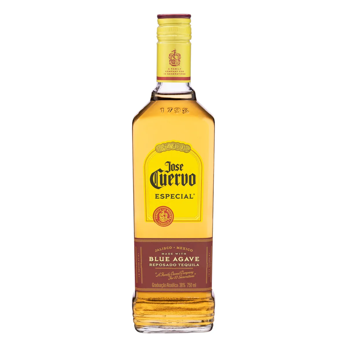 tequila josé cuervo ouro